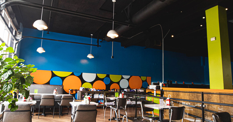 Interior, seating area