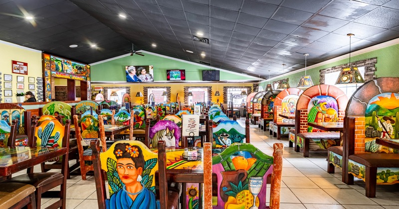 Interior, main dining area