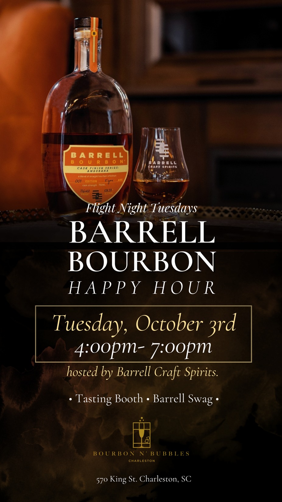 Barrell Bourbon Happy Hour event photo