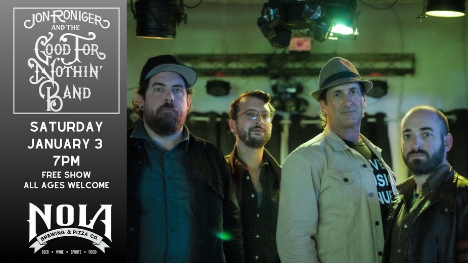 FREE LIVE MUSIC:  Jon Roniger & The Good For Nothin' Band event photo