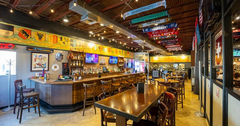 Interior, main dining area