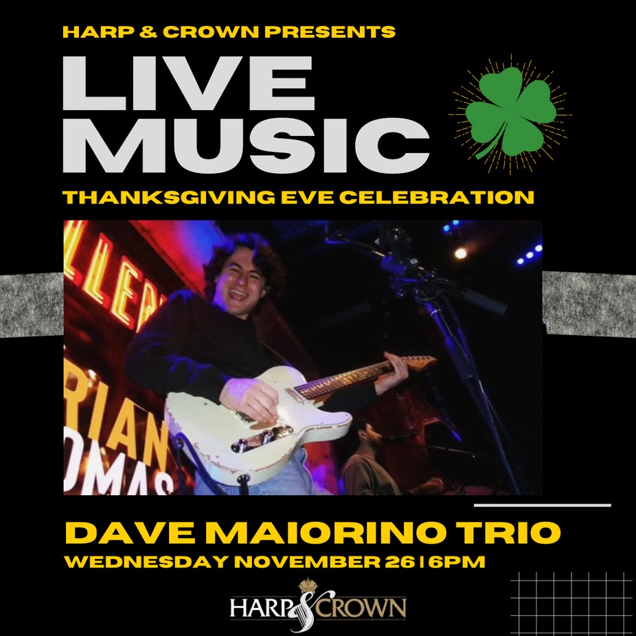 THANKSGIVING EVE PARTY at Harp and Crown! event photo