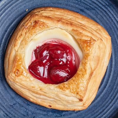 Strawberry and Cream Cheese Danish.