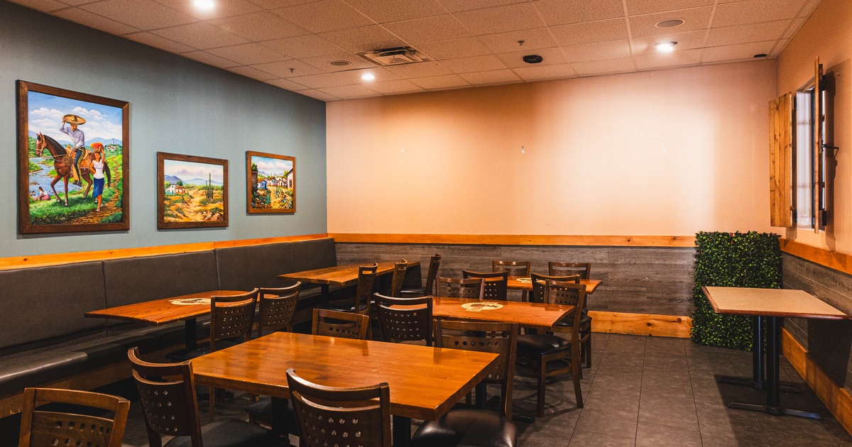 Interior seating space