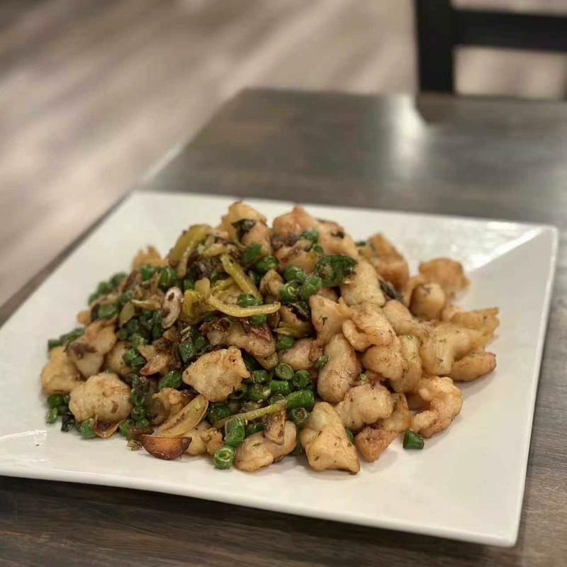 menu item 10 of 35, Chopped Pepper Hot Fish