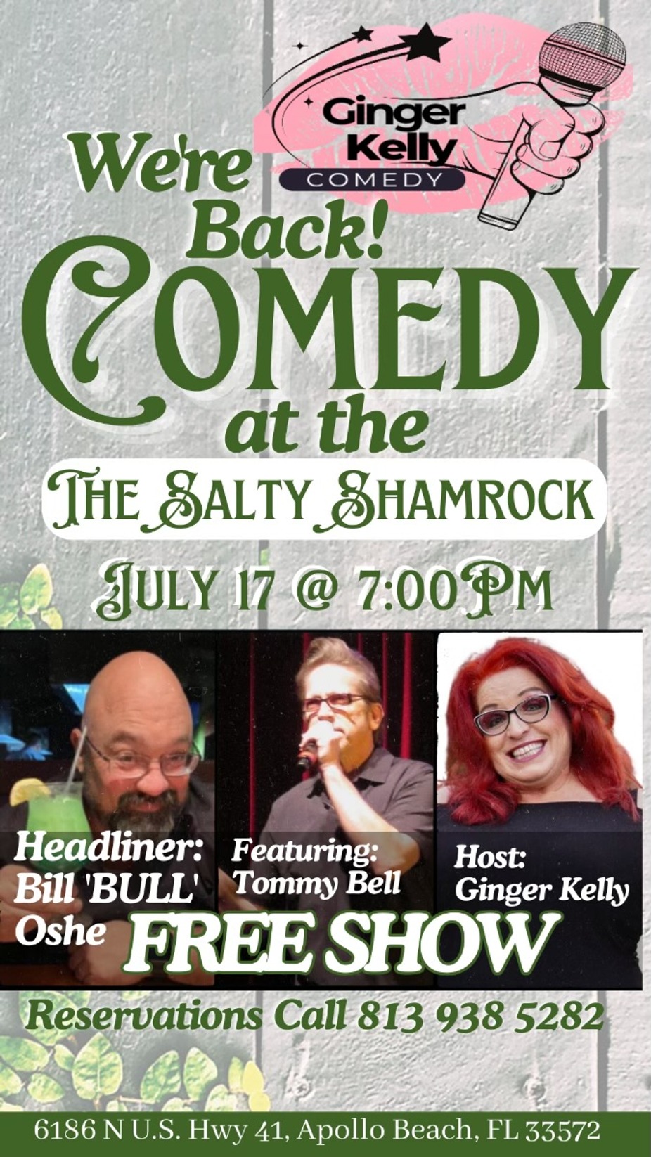 Salty Shamrock Irish Pub - Events