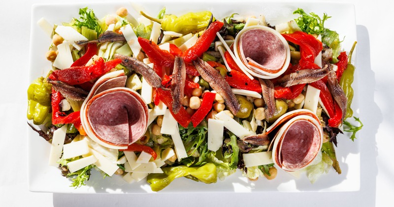 Antipasto dish, served