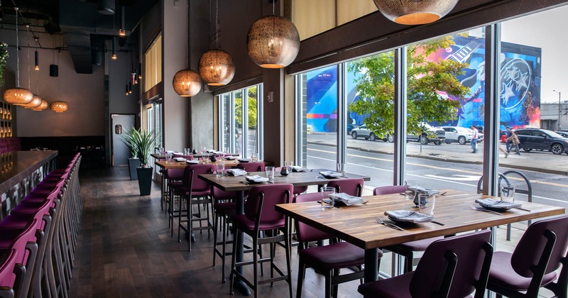 Restaurant dining area