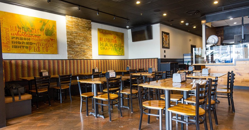 Interior seating area