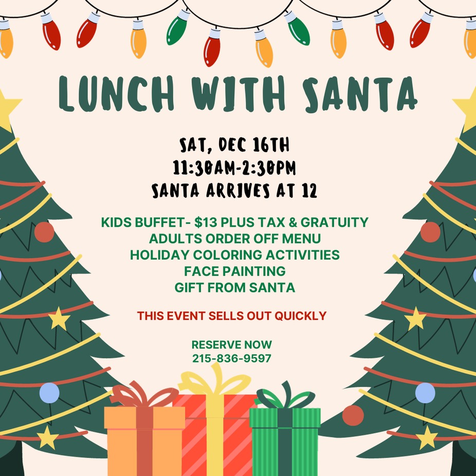 Lunch with Santa event photo