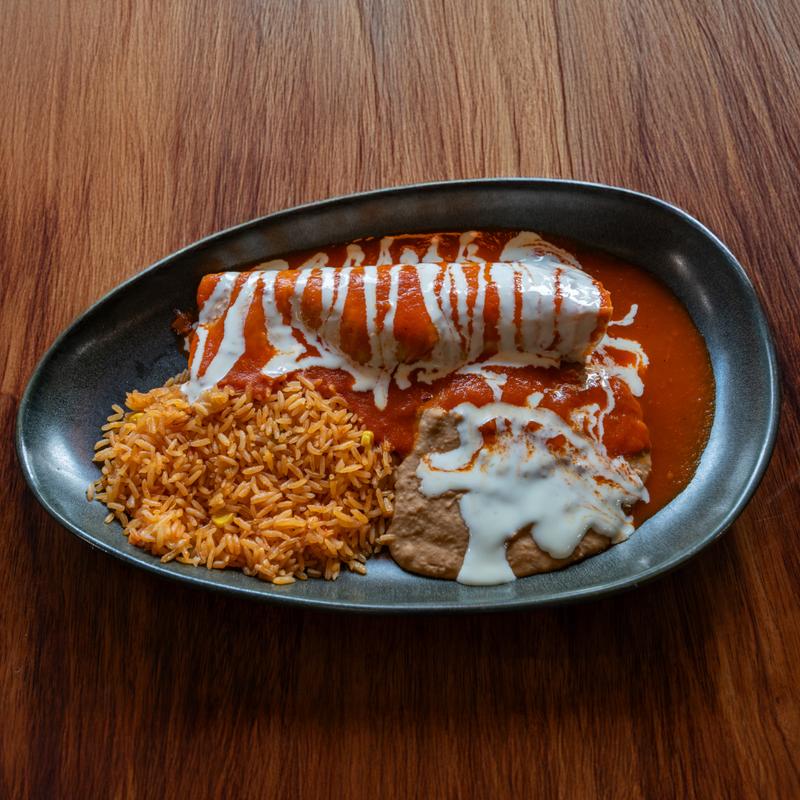 menu item 44 of 59, Burrito - Chile Verde or Colorado