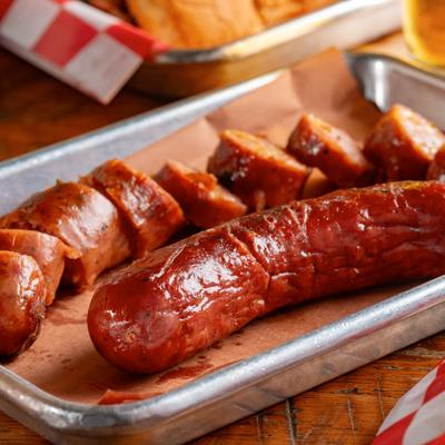 Smoked sausage.