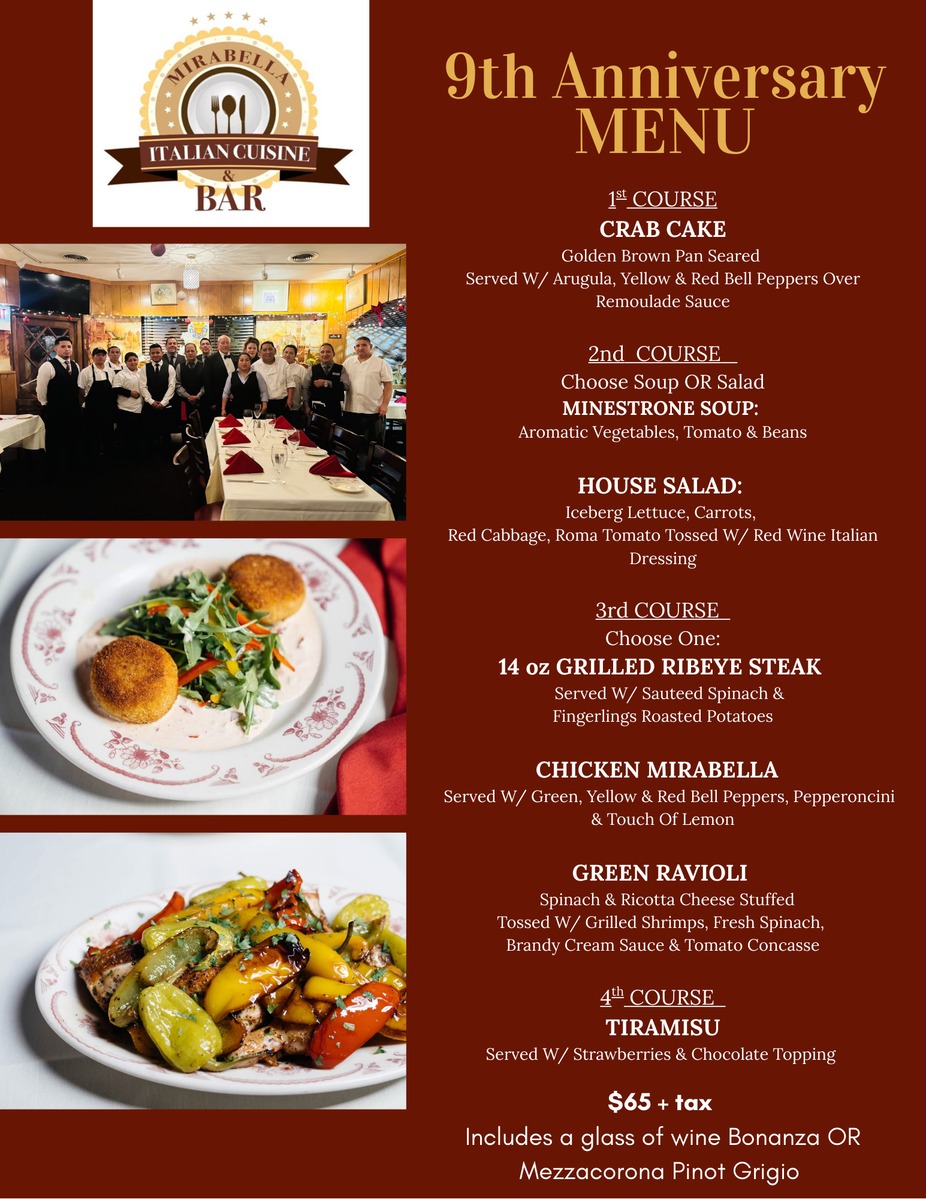 Mirabella’s 9th anniversary