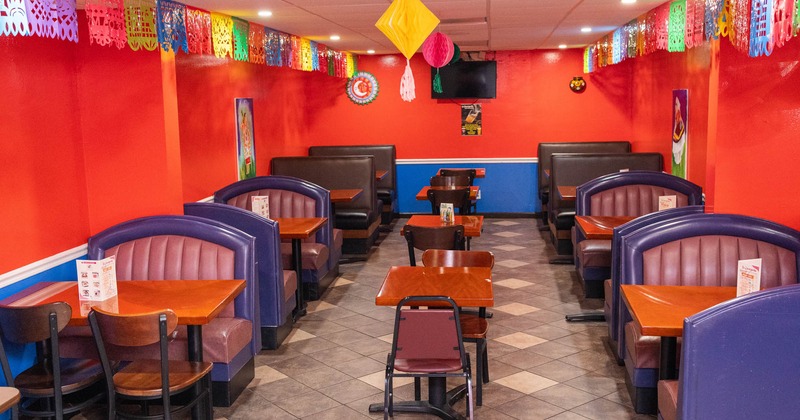 Interior seating space