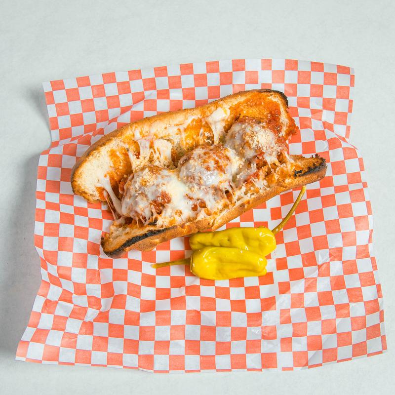 menu item 13 of 13, Meatball Parmesan