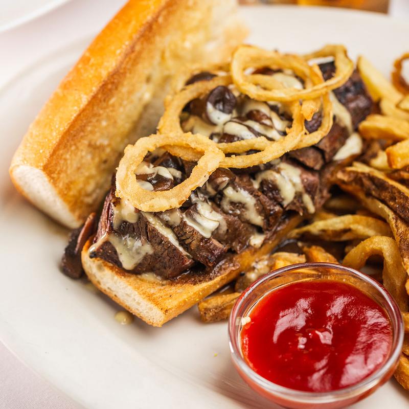 Sliced Steak Sandwich photo
