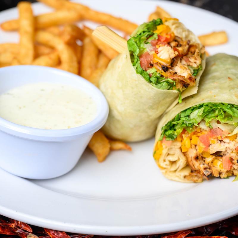 Chicken or Fish Wrap photo