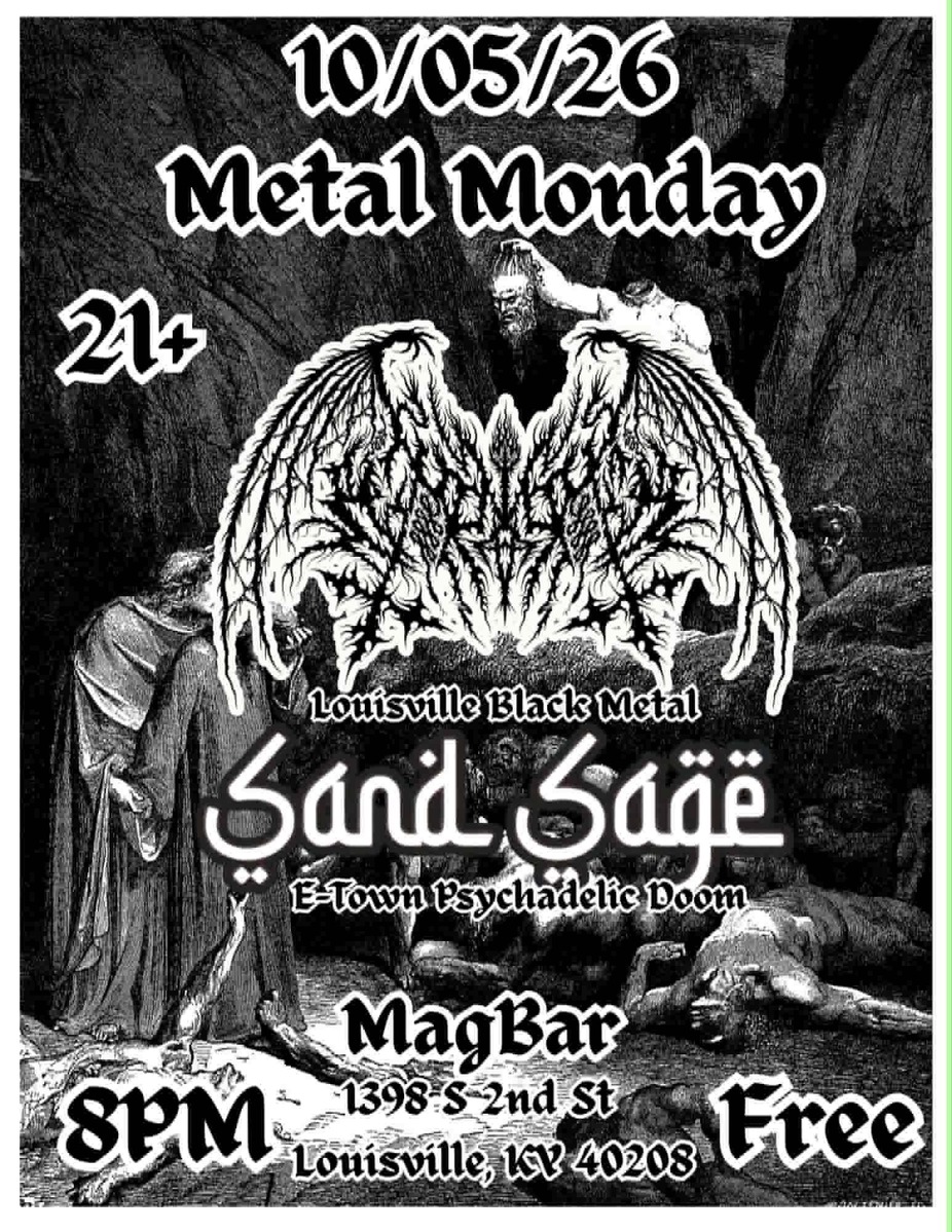 Mag Bar Metal Monday presents - Petrighul and Sand Sage event photo