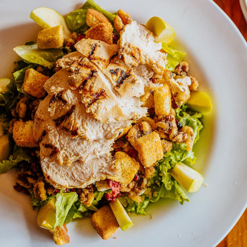 Caramelized Walnut Apple Chicken Salad photo