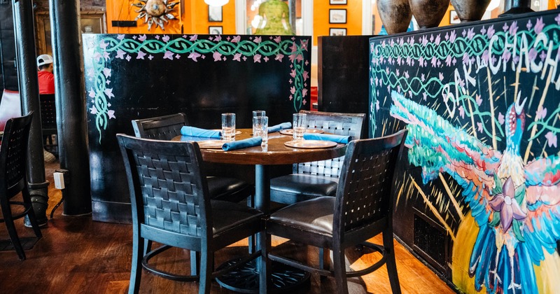 Interior, seating area