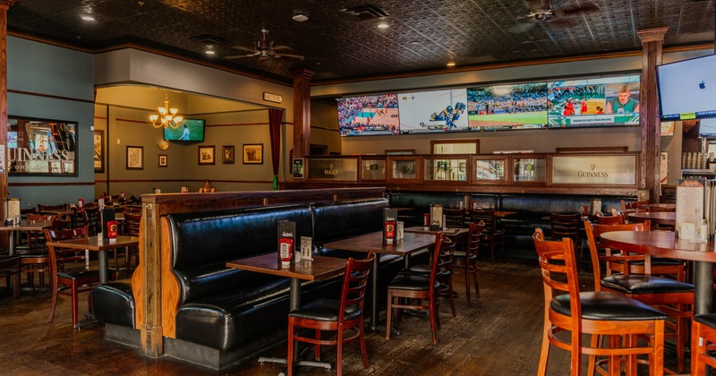 Interior dining space