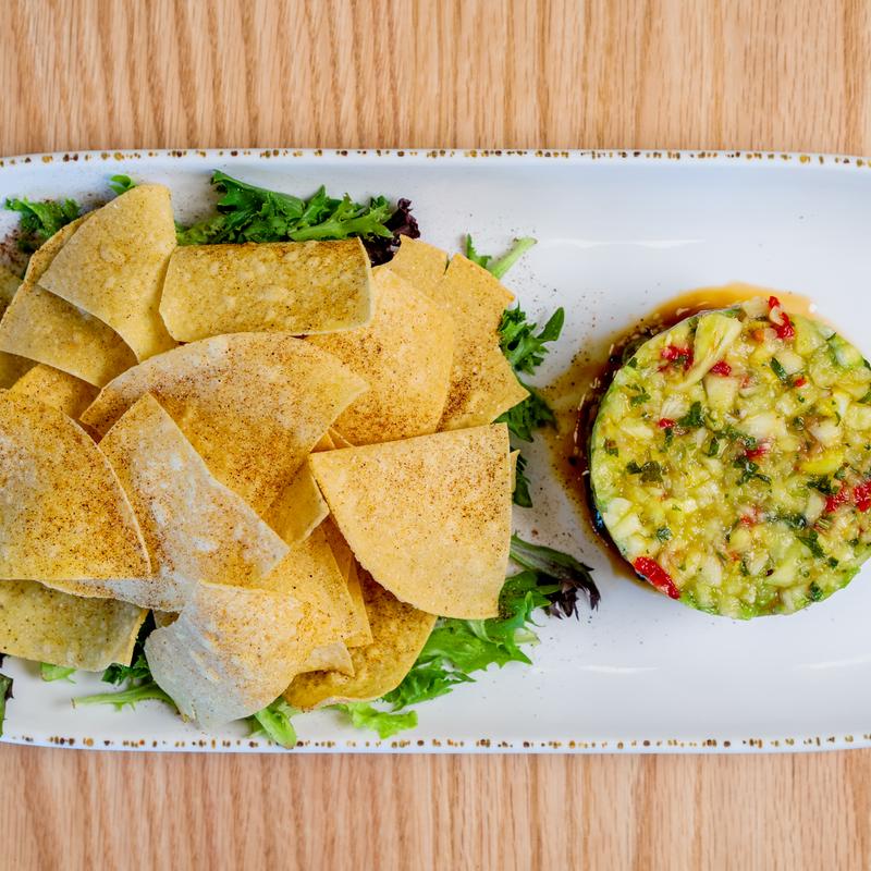 menu item 5 of 6, Tuna Poke Stack