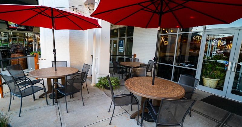 Exterior, seating space