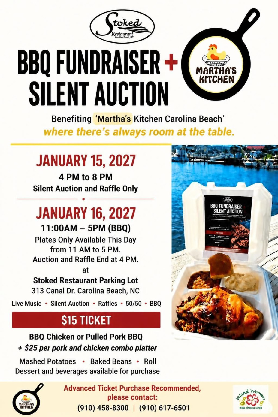 Marthas Kitchen BBQ Fundraiser event photo