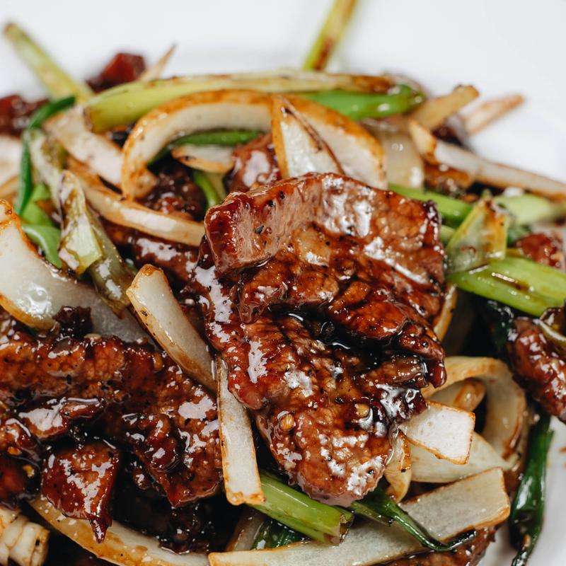 menu item 10 of 12, Mongolian Beef