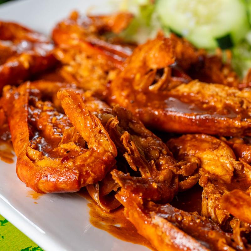 menu item 8 of 11, Prawns