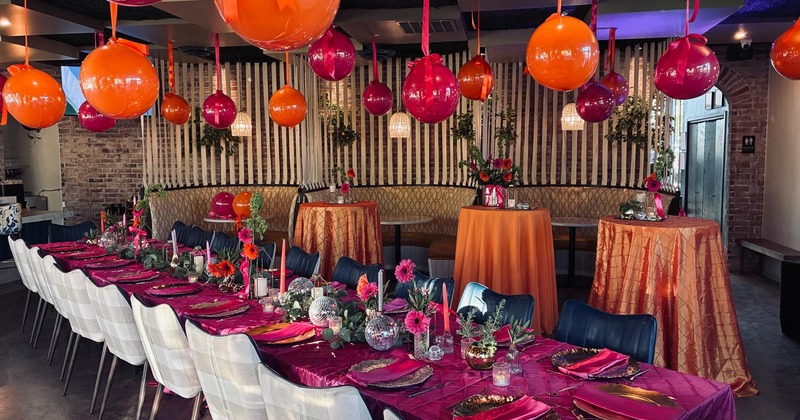 Interior, main dining area