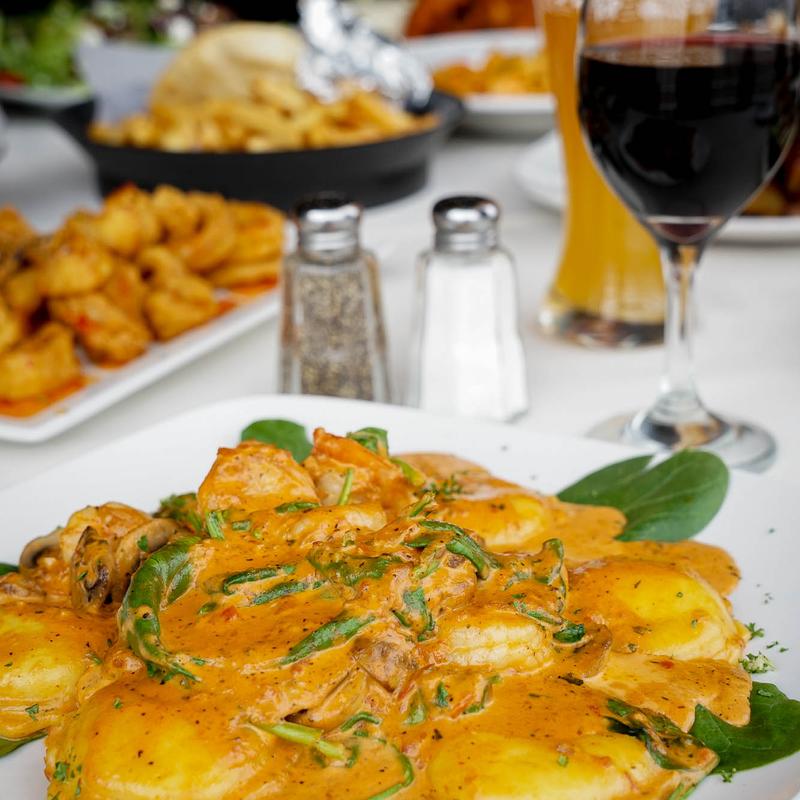 Shrimp with Ravioli photo