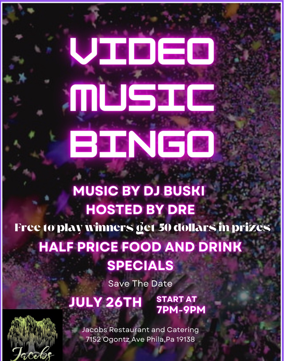 Video Music Bingo event photo