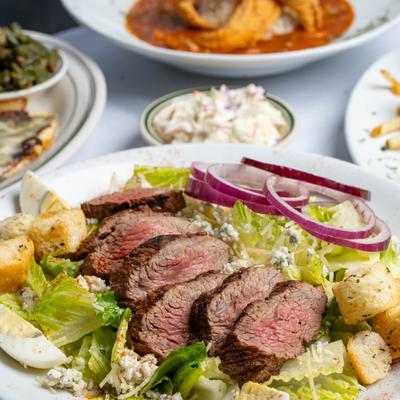 Black and bleu salad.