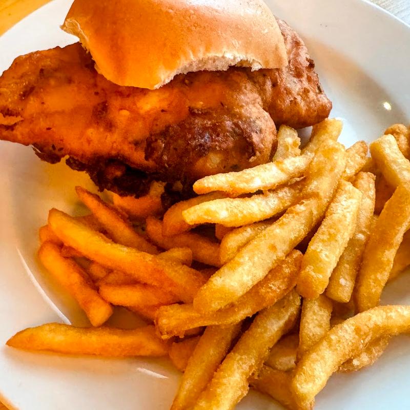 Beer Battered Haddock Sandwich photo