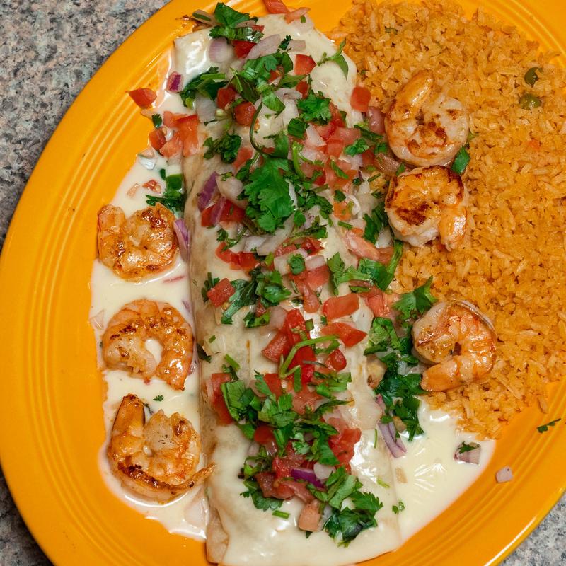 menu item 5 of 8, Burrito Hawaiano