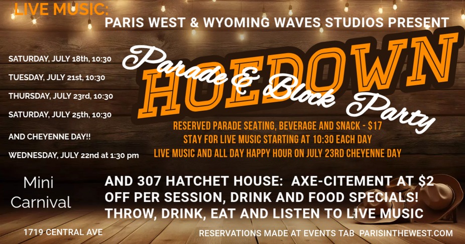 Cheyenne Frontier Days Parade Seating event photo