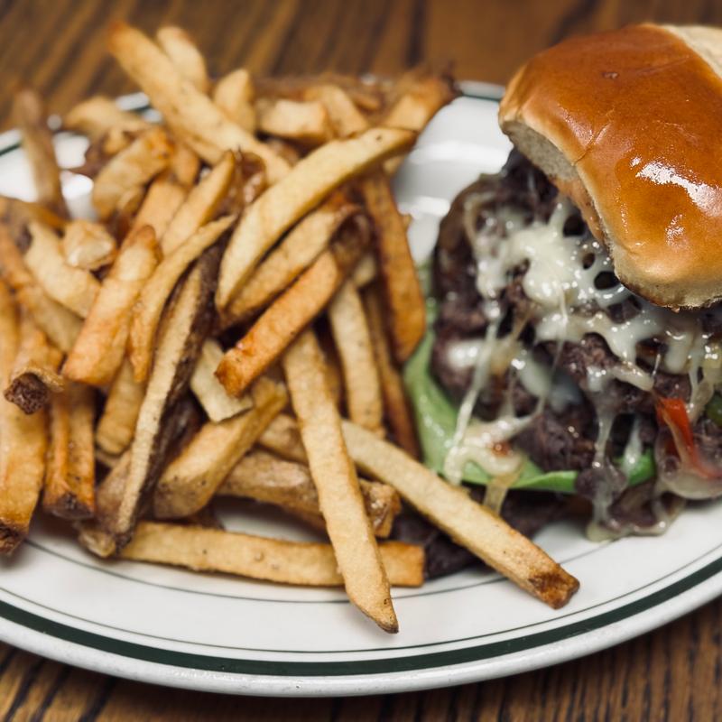 Cheesesteak Double Smash Burger photo