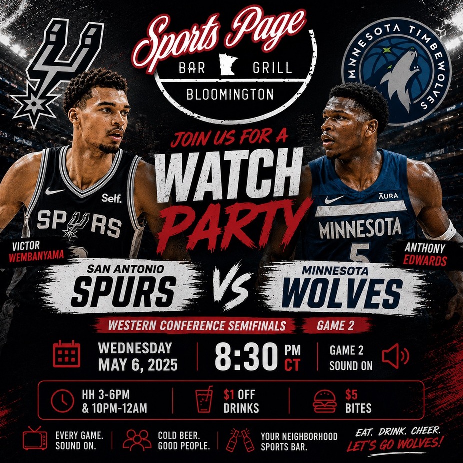 Timberwolves Watch Party event photo