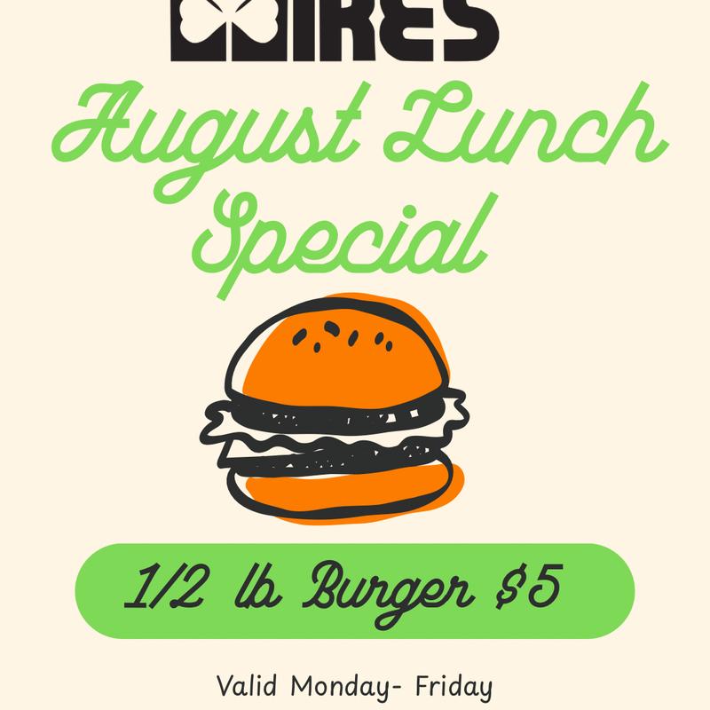 AUGUST Lunch Special Cheeseburger photo