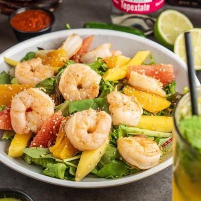 Shrimp salad.