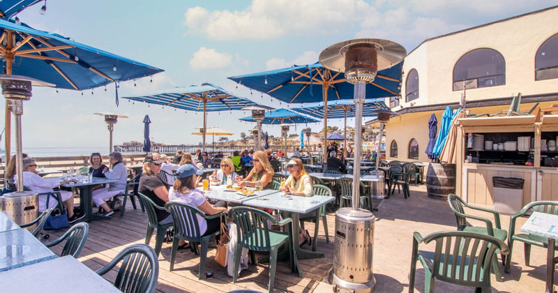 Exterior, tables outside