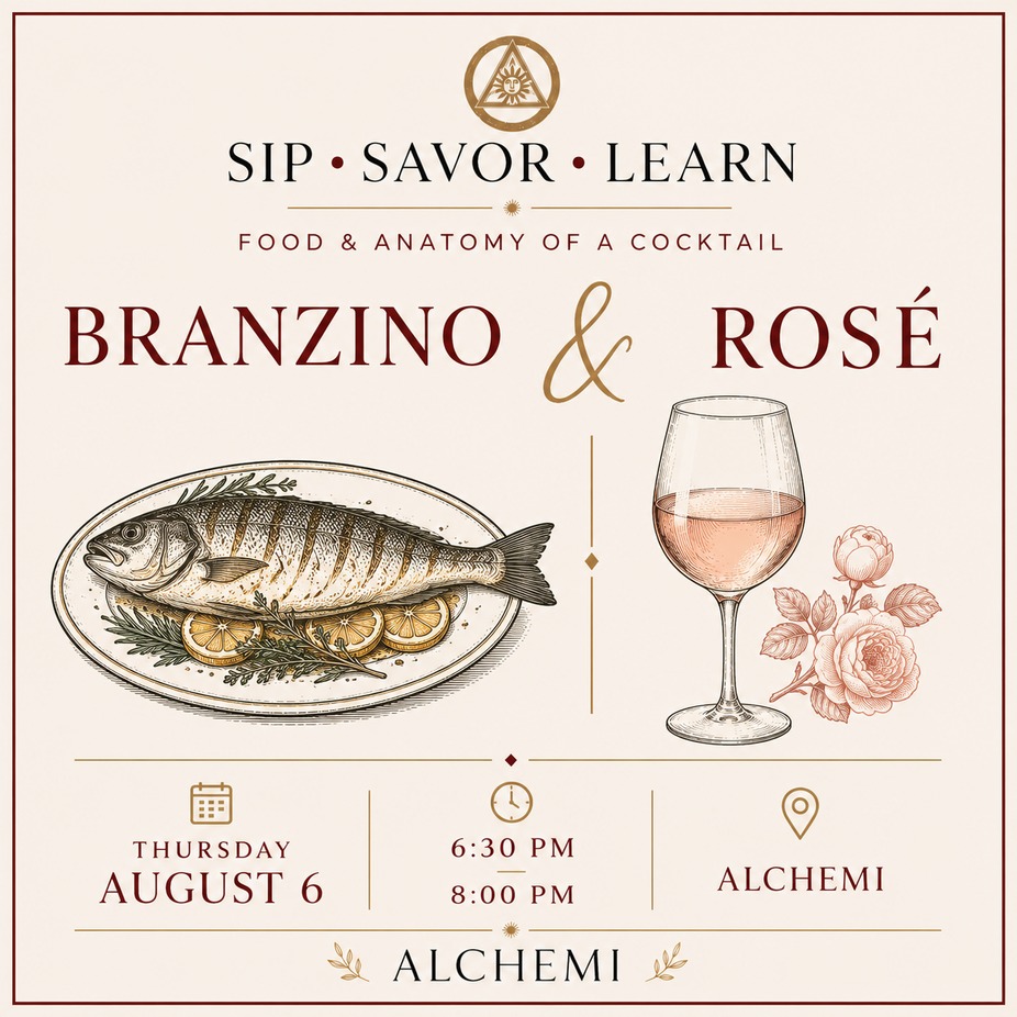 Sip, Savor, Learn: Branzino & Rosé event photo