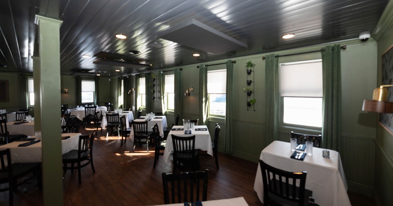 Interior seating area