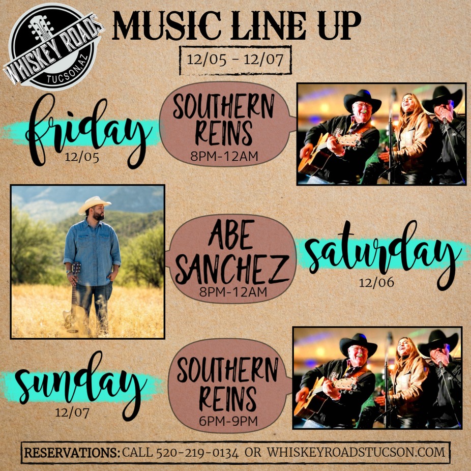 Next week music line up event photo