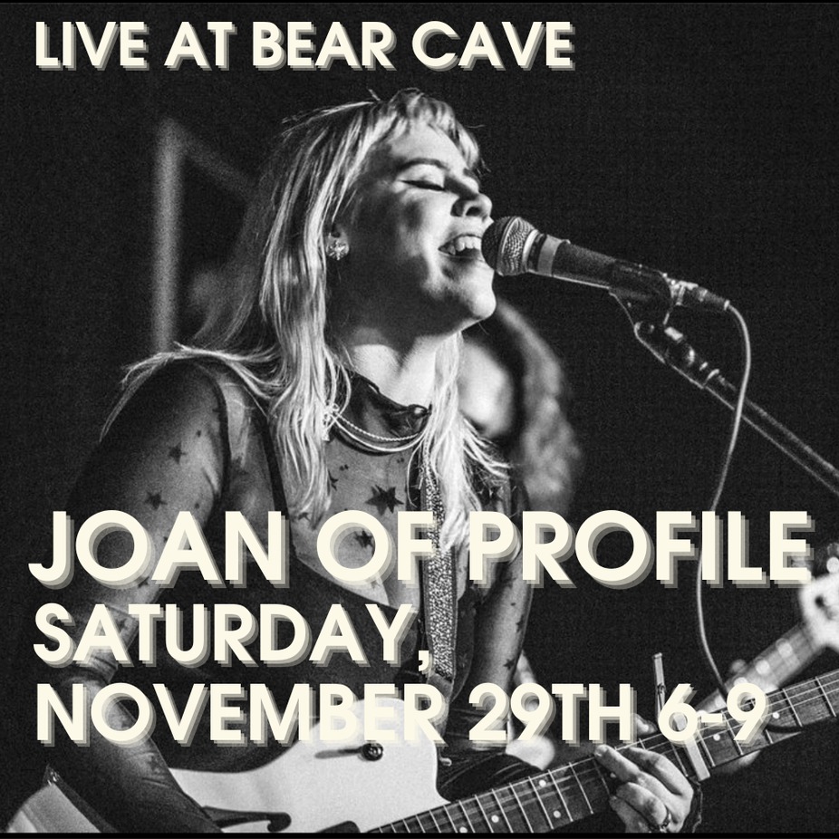 Live at Bear Cave - Joan of Profile event photo