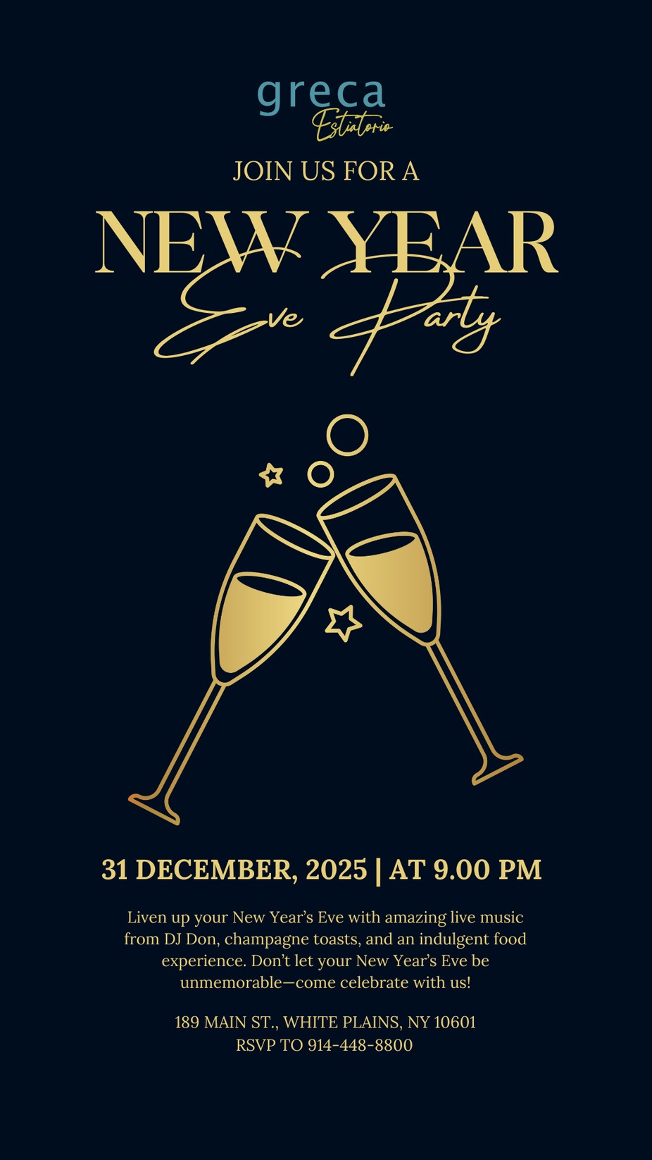 Greca's 2025 New Years Eve Party event photo