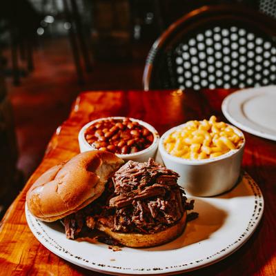 Pork BBQ Sandwiches.
