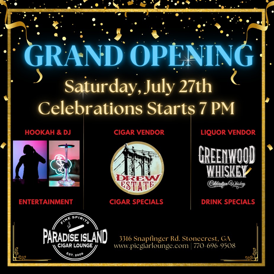 Paradise Grand Opening Saturday, July 27th event photo