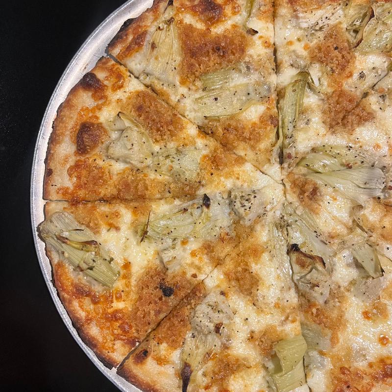 menu item 63 of 63, Stuffed Artichoke Pizza